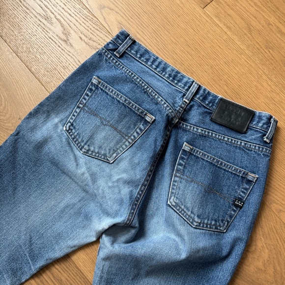 Ikeda Canada 700 Series Vintage Men's Straight Leg Blue Jeans - Size 31 - Picture 4 of 12